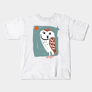 Barn owl #5 Kids T-Shirt